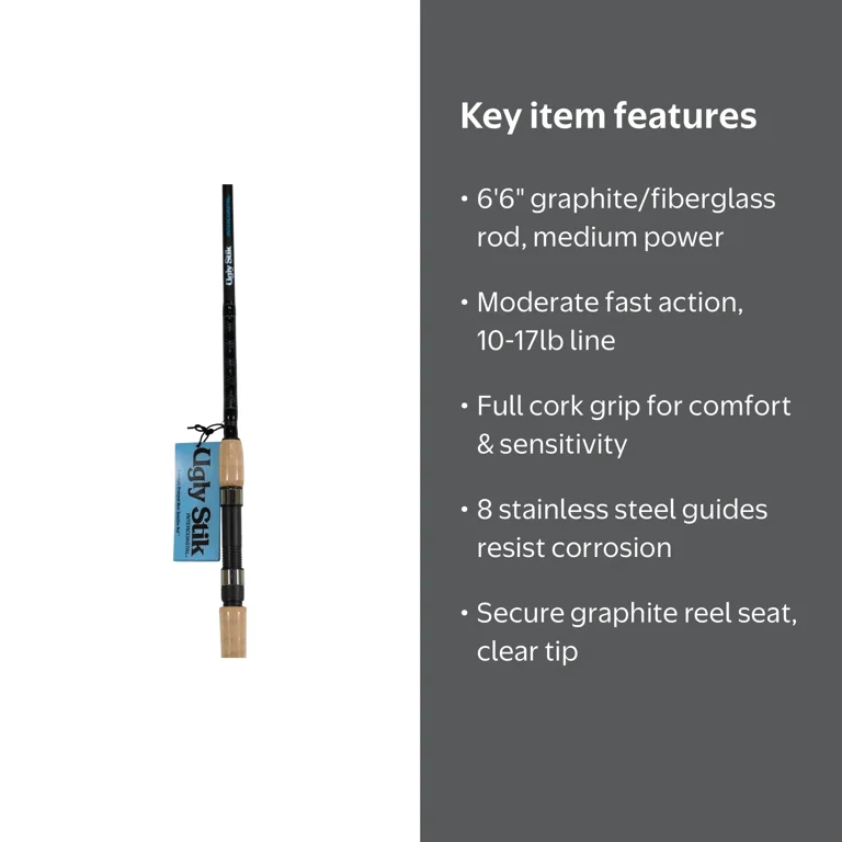 shakespeare ugly stik intercoastal spinning rod Striper Rods by Ugly Stik Shakespeare Ugly Stik Intercoastal Spinning