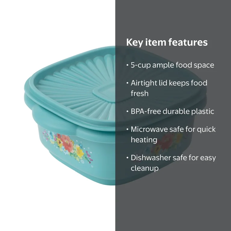 み*よ様 バンダイ、とんでぶーりん ブヒッとハウス 全５種 フルコンプ セット The Pioneer Woman Plastic Food Storage Container 5-Cup Rectangular