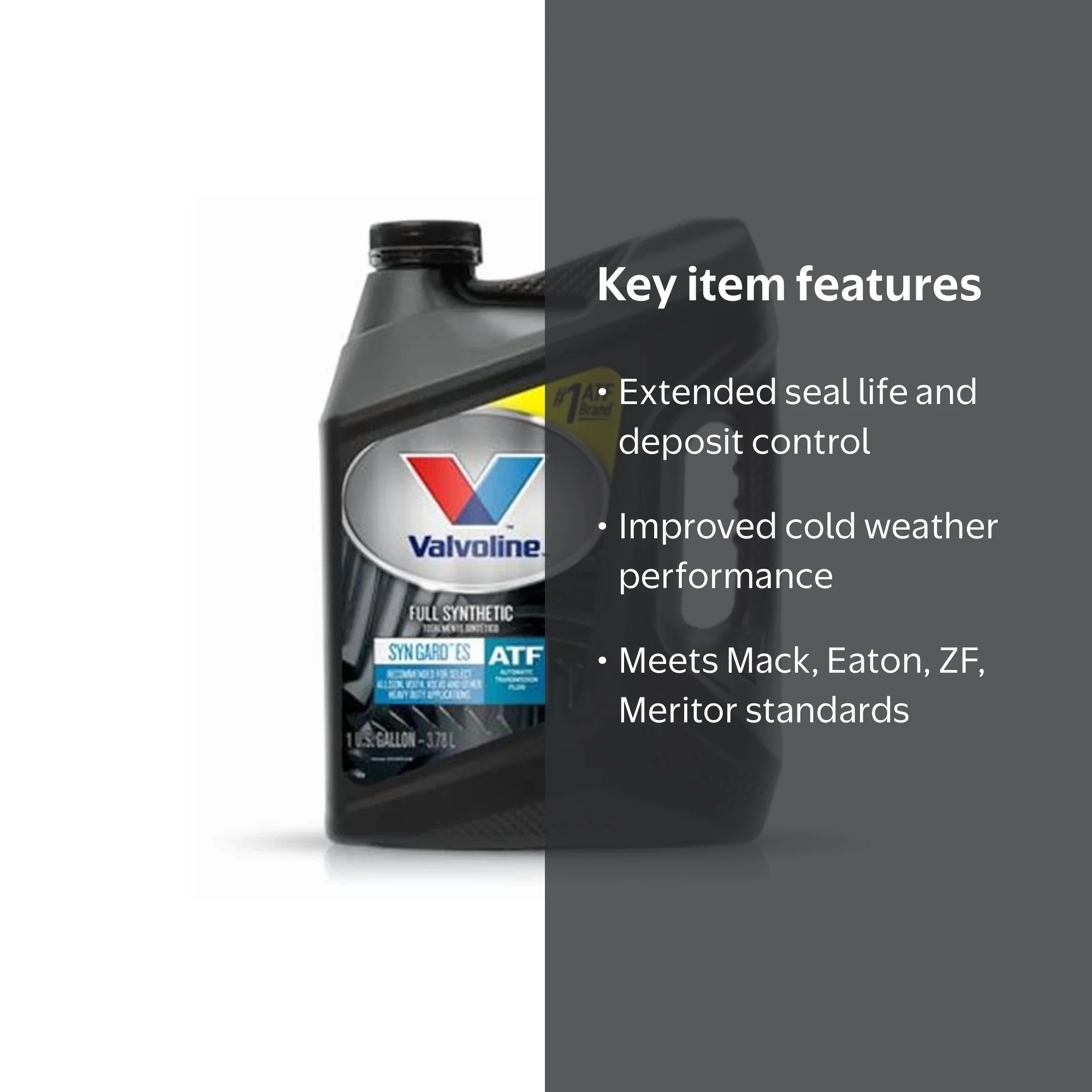 Valvoline Syn Gard ATF ES synthetic Automatic Transmission Fluid