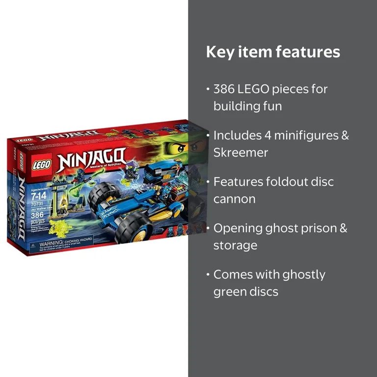 LEGO Ninjago Jay Walker One Set #70731 - Walmart.com