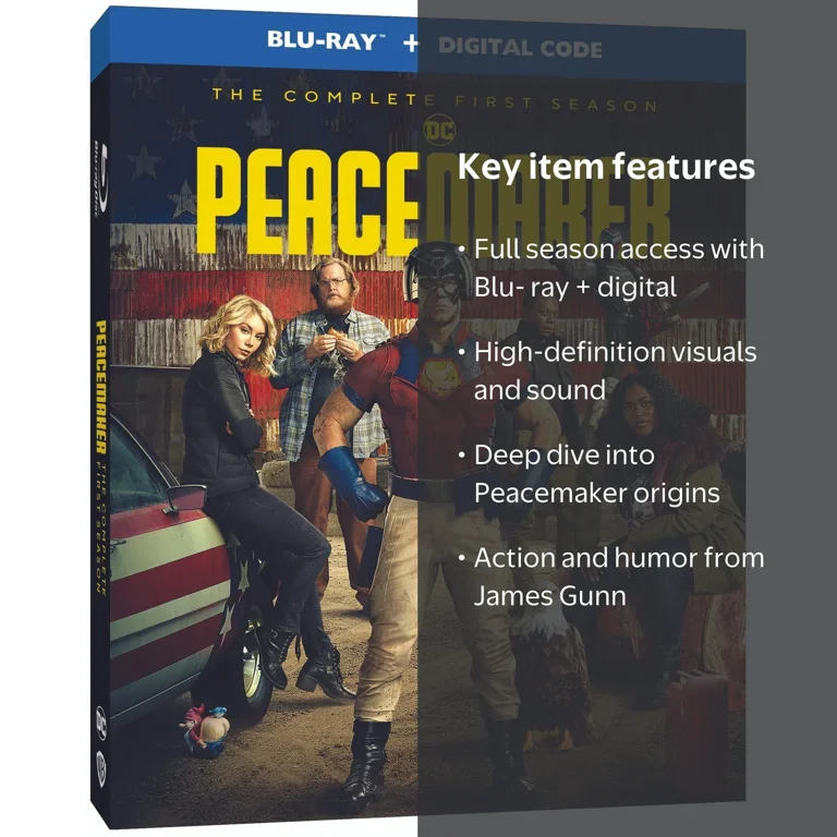 Peacemaker: The Complete First Season Blu-ray + Digital Copy [2021
