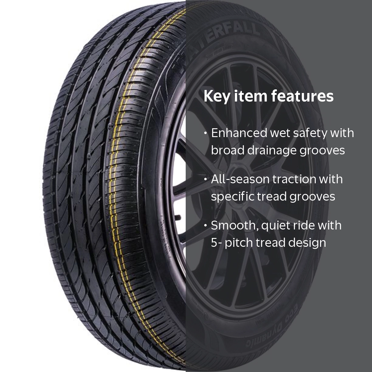 Eco Dynamic 205/60R16 92 V Tire for Sedans, Coupes, High