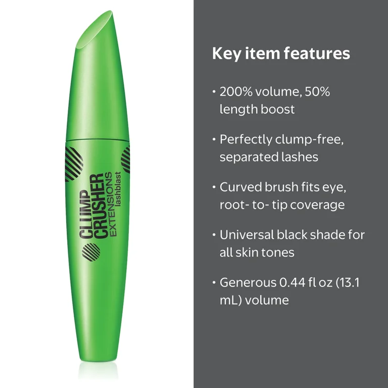 Covergirl, Clump Crusher Mascara, 840, Very Black 0.44 fl oz