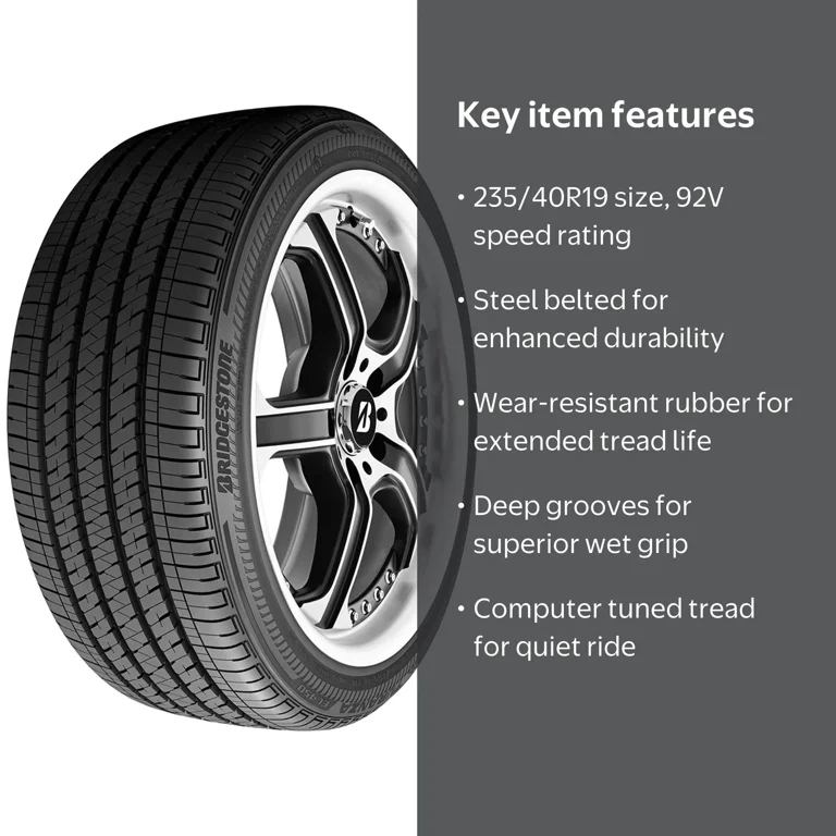 Bridgestone Turanza EL450 All Season 235/40R19 92V Passenger Tire
