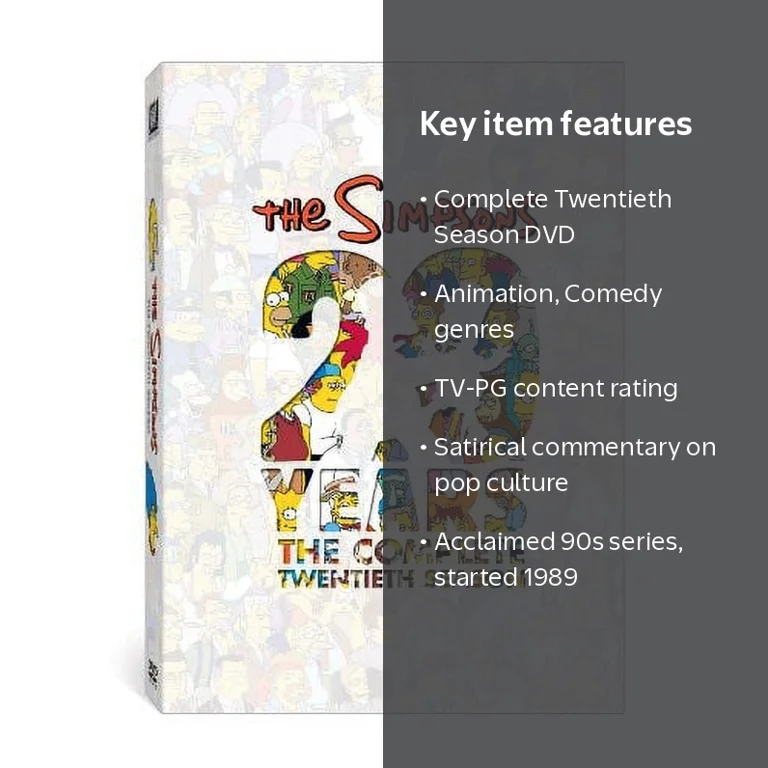 The Simpsons: Complete 20th Season Box Set - TV Series (DVD