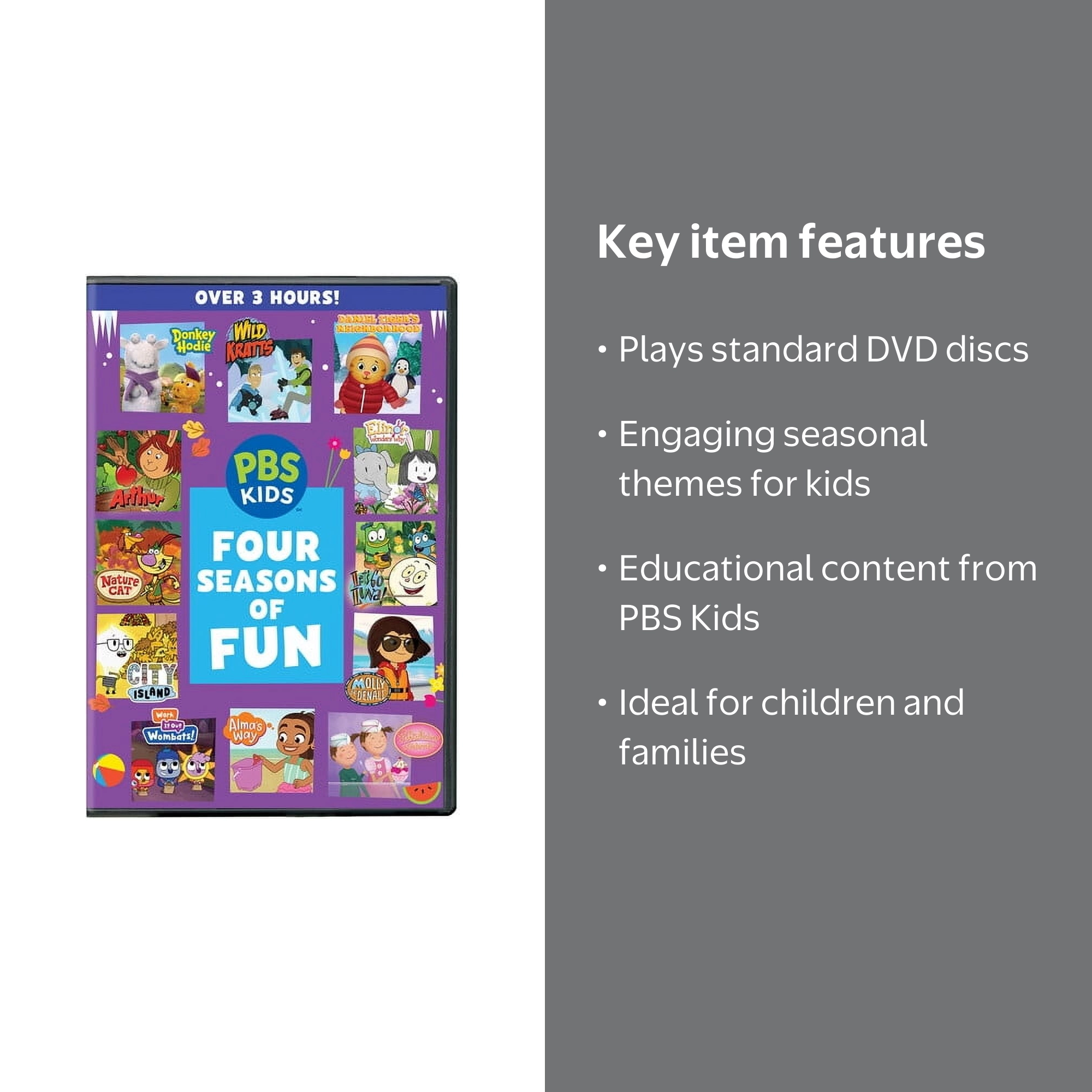 PBS Kids DVDセット 5枚組 PBS Kids: Four Seasons Of Fun - Walmart.com