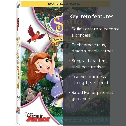 Sofia The First: Ready To Be A Princess (DVD), Disney, Kids