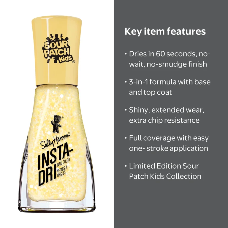 Sally Hansen, Nail Polish, 756 Oh My Gourd, Quick-Dry, 0.31 FL OZ