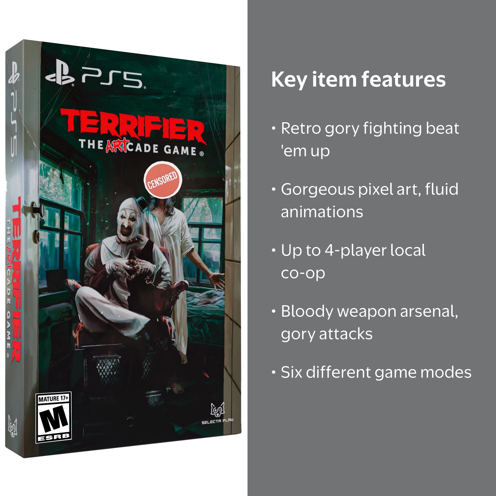 Terrifier: The Artcade Game Limited Edition - Nintendo Switch