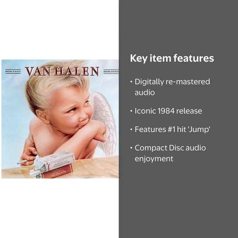 Van Halen - 1984 - Music & Performance - CD with Remastered