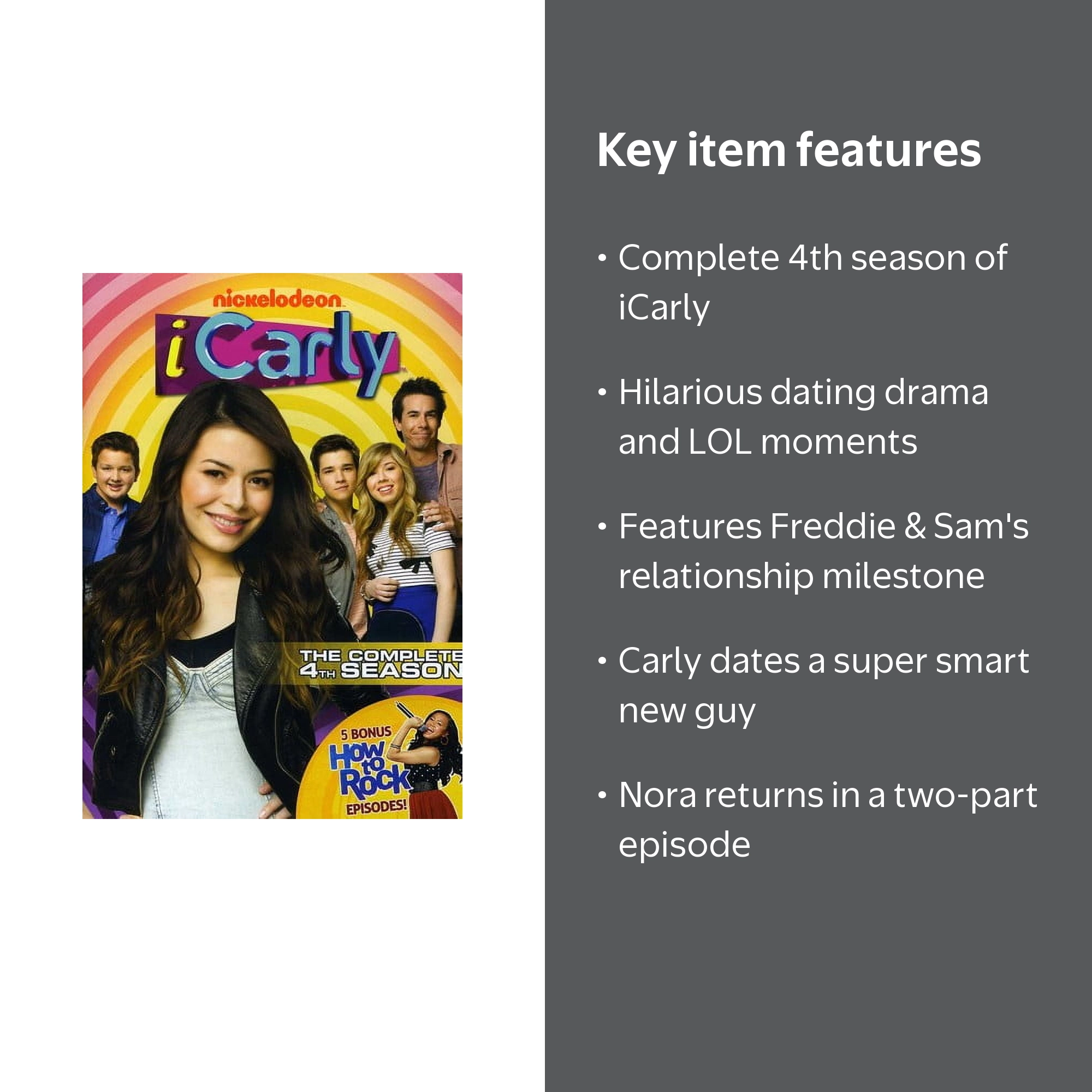 Icarly: The Complete 4th Season - Walmart.com