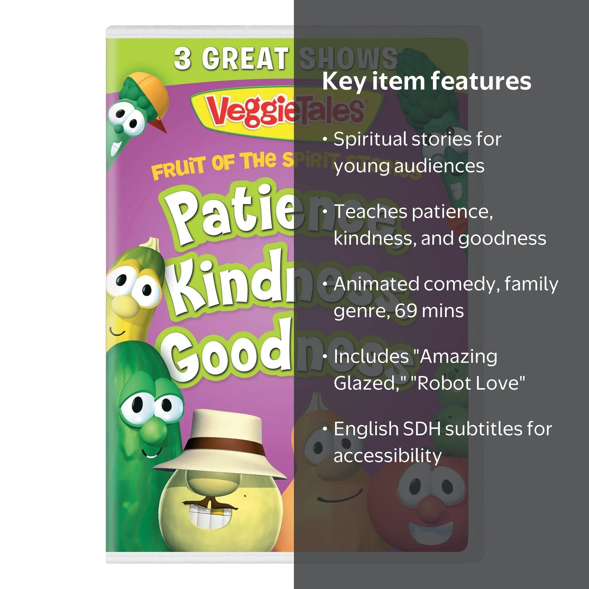 Veggietales: Fruit Of The Spirit Stories, Vol. 2 - Patience