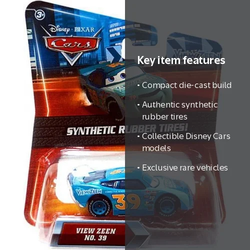 Disney Cars Synthetic Rubber Tires View Zeen Diecast Car - Walmart.com