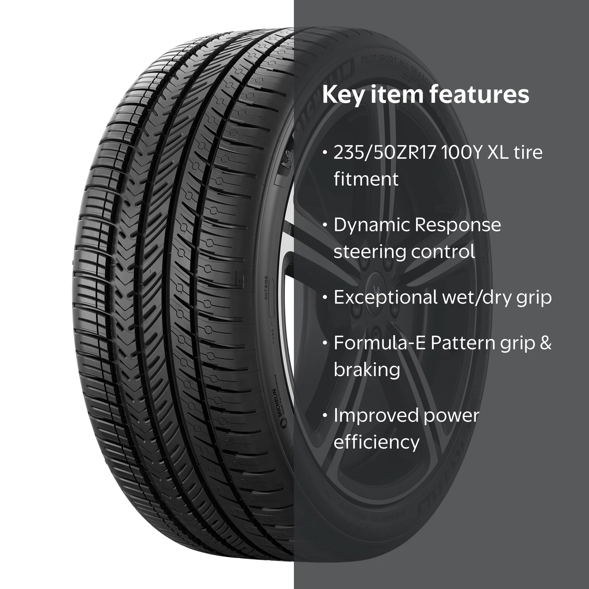 Michelin Pilot Sport All Season 4 235/50ZR17 100Y XL Tire