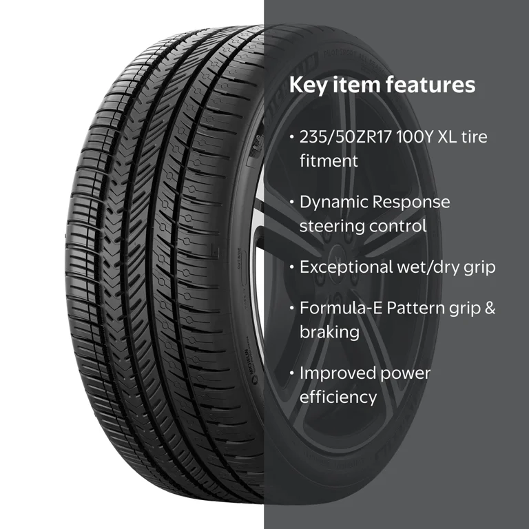 Michelin Pilot Sport All Season 4 235/50ZR17 100Y XL Tire