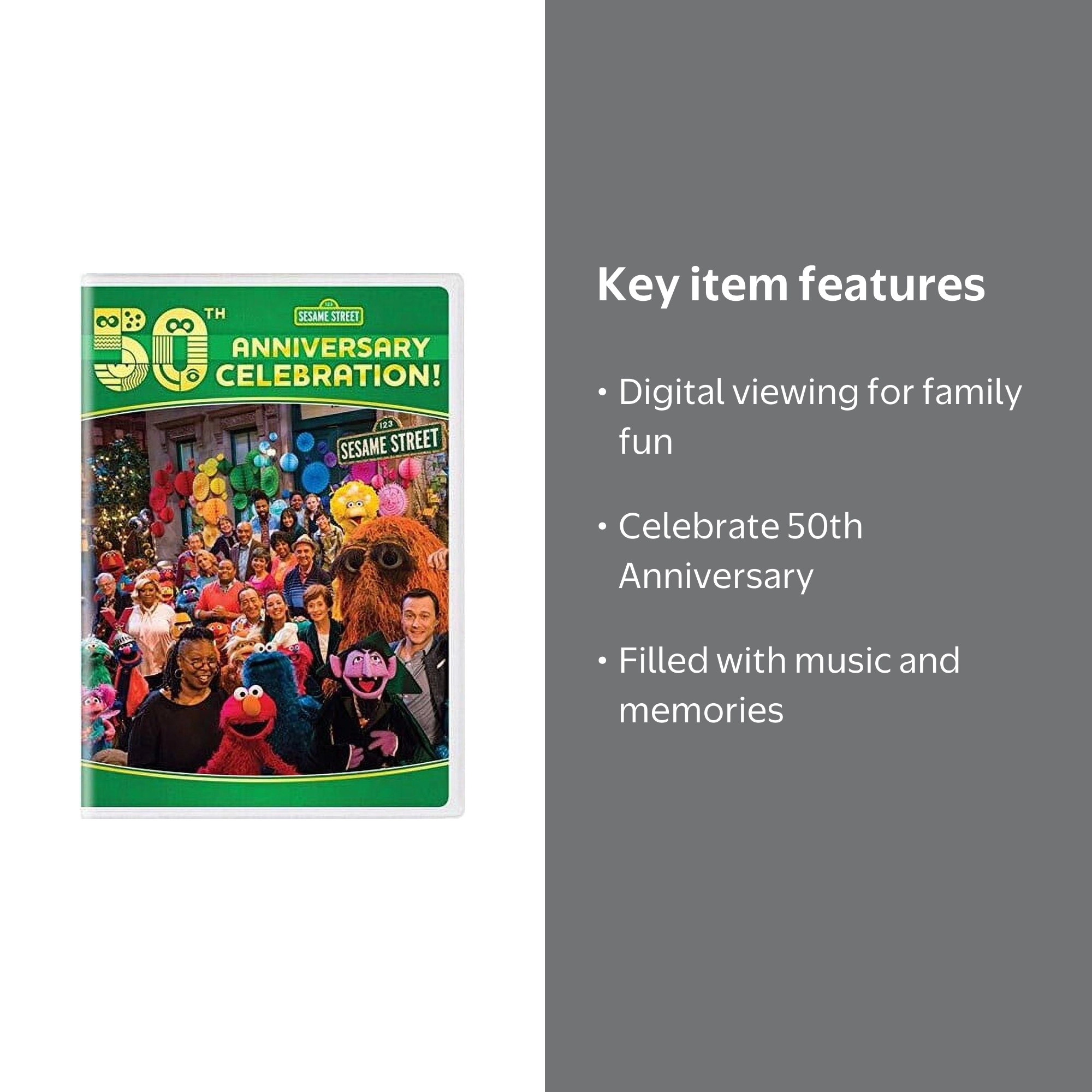 Sesame Street's 50th Anniversary Celebration (DVD), Sesame Street