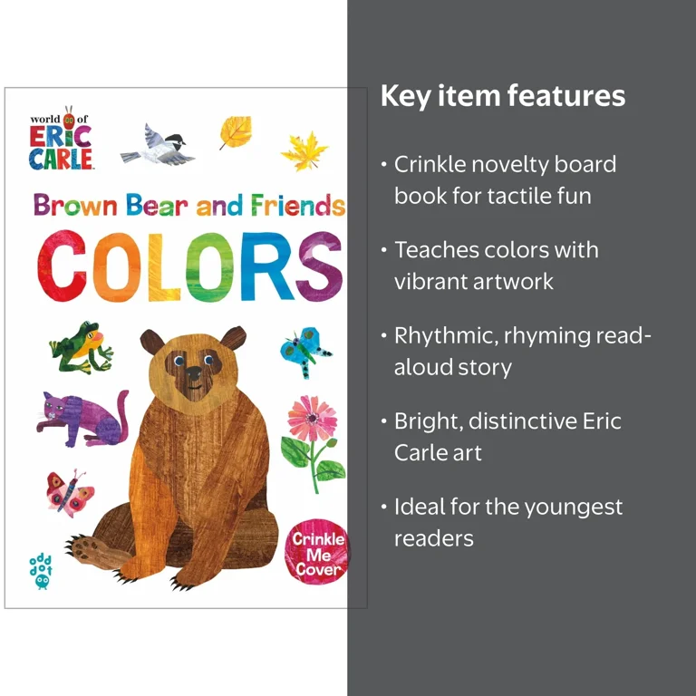 Brown Bear and Friends Colors (World of Eric Carle) (Board Book