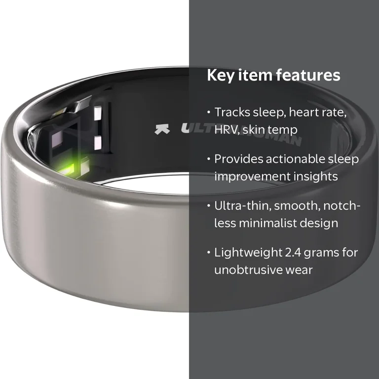 Ultrahuman Ring AIR Size 14 - World's Lightest Sleep-Tracking