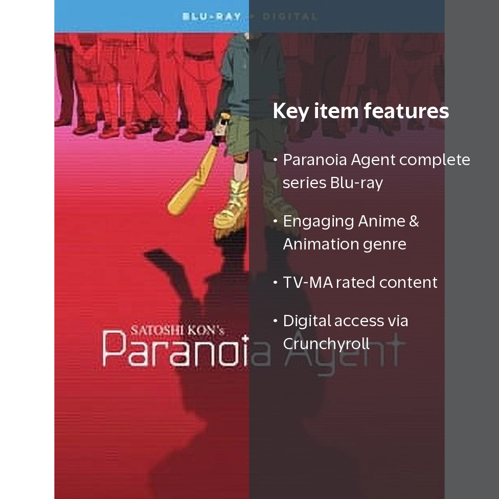 Paranoia Agent Complete Series Blu-ray, Fun Digital Crunchyroll