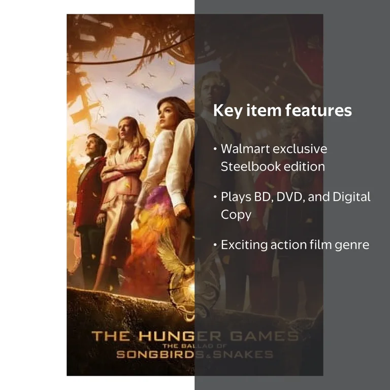 Lionsgate, The Hunger Games Blu-Ray, Steelbook, Digital Copy