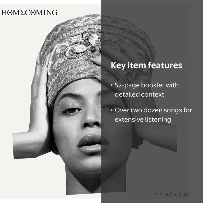 Beyonc√© - Homecoming: The Live Album - Vinyl + 52-Page Booklet