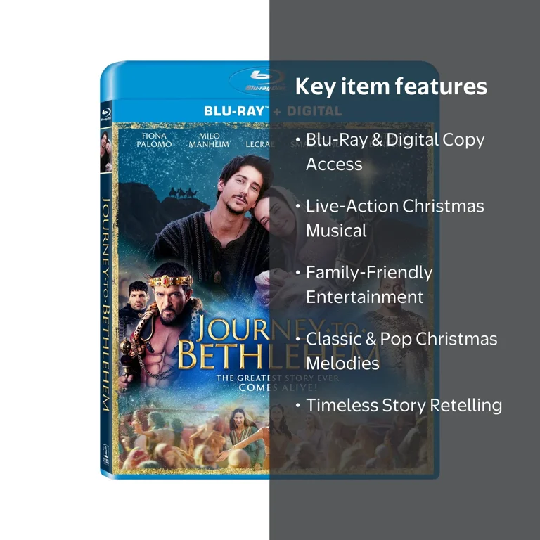 Journey to Bethlehem (Blu-Ray + Digital Copy) - Walmart.com