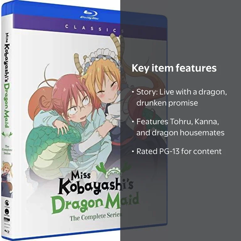 Miss Kobayashi's Dragon Maid: The Complete Series Blu-ray