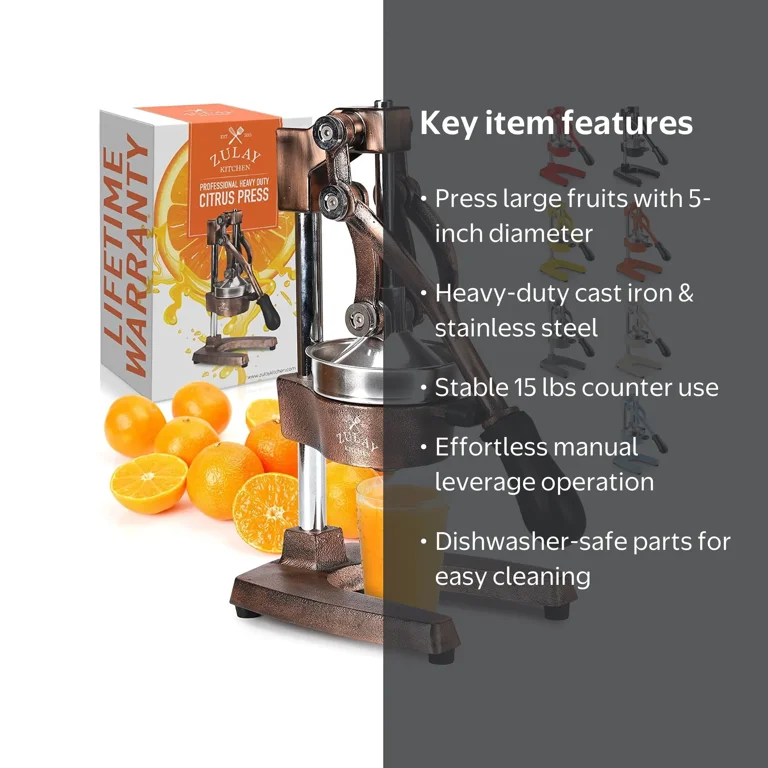 ちゅーりー Zulay Kitchen Juicing Tool - Professional Citrus Press and Orange