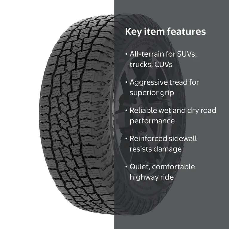 Cooper Discoverer Road+Trail AT Light Truck Tire 255/55R20 XL All
