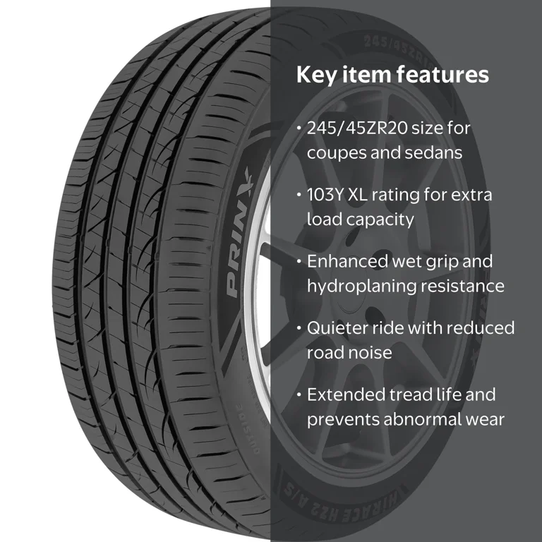 Prinx, Passenger Tire, 275/65R18, All Season, XL, Black - Walmart.com