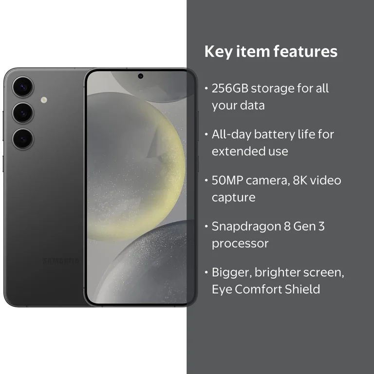 Samsung, Smartphone, Galaxy S24+ 256GB, Unlocked Android Phone