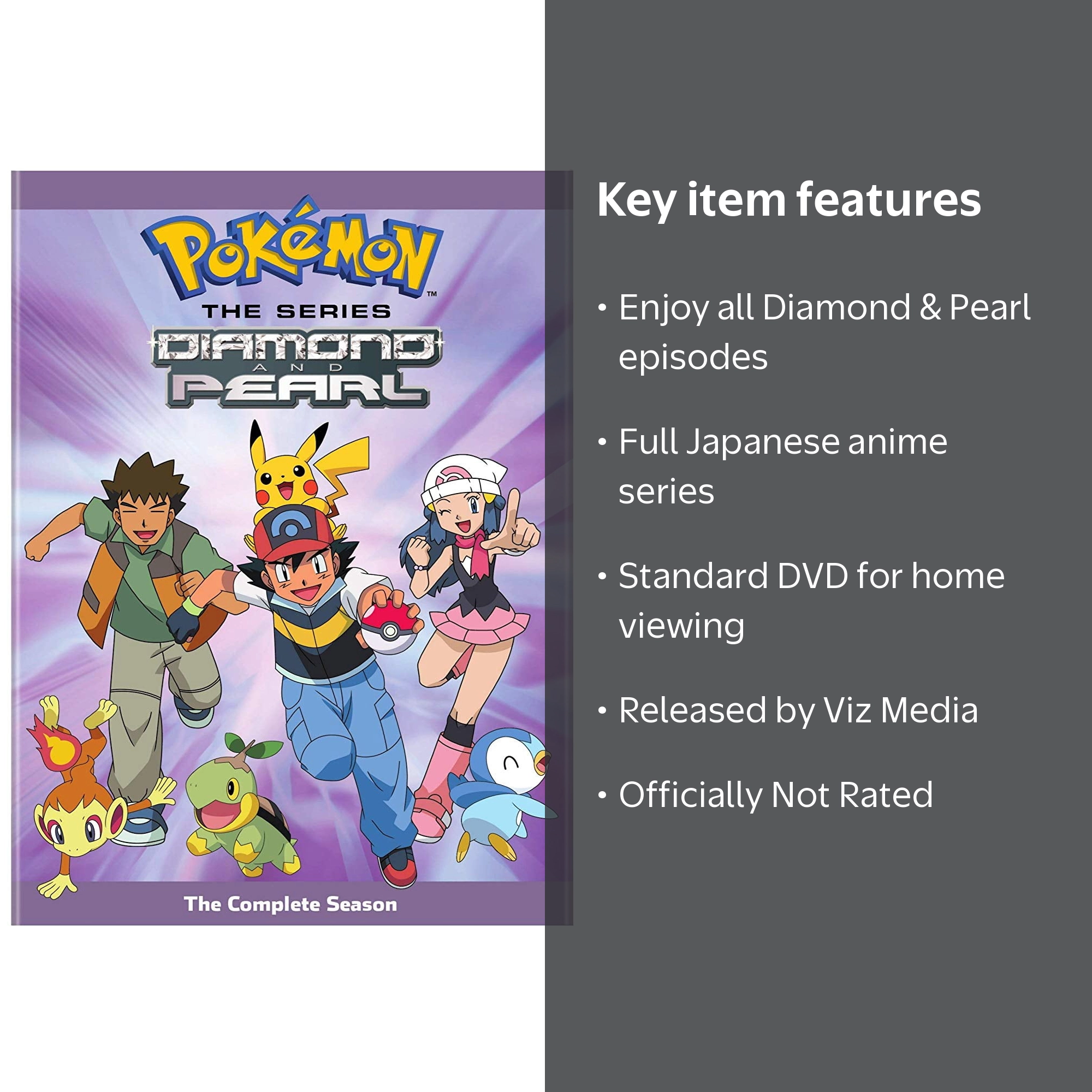 SDS, Pokemon: Diamond and Pearl Complete Collection, DVD - Walmart.com