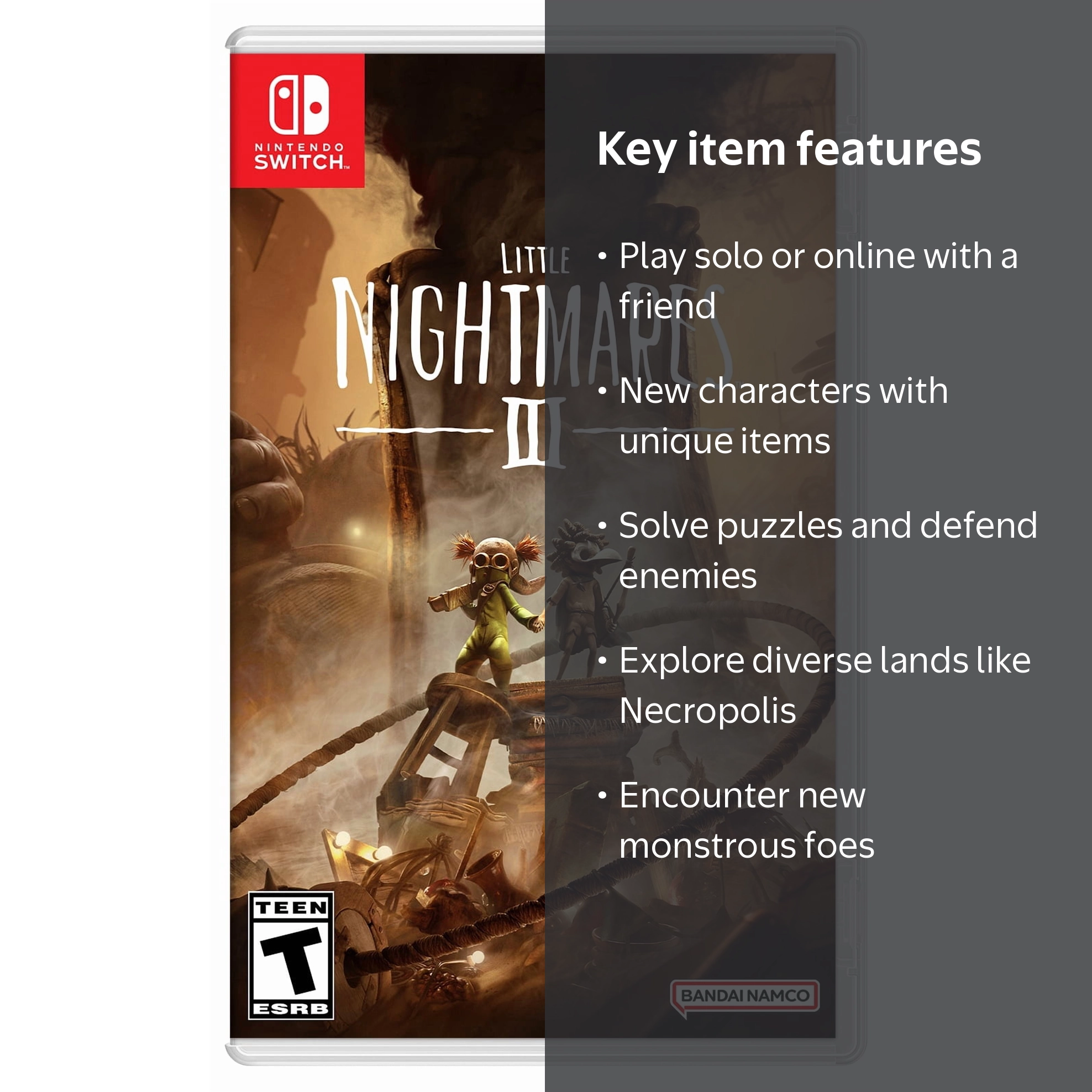 Bandai Namco, Little Nightmares III, Video Game, Dystopian
