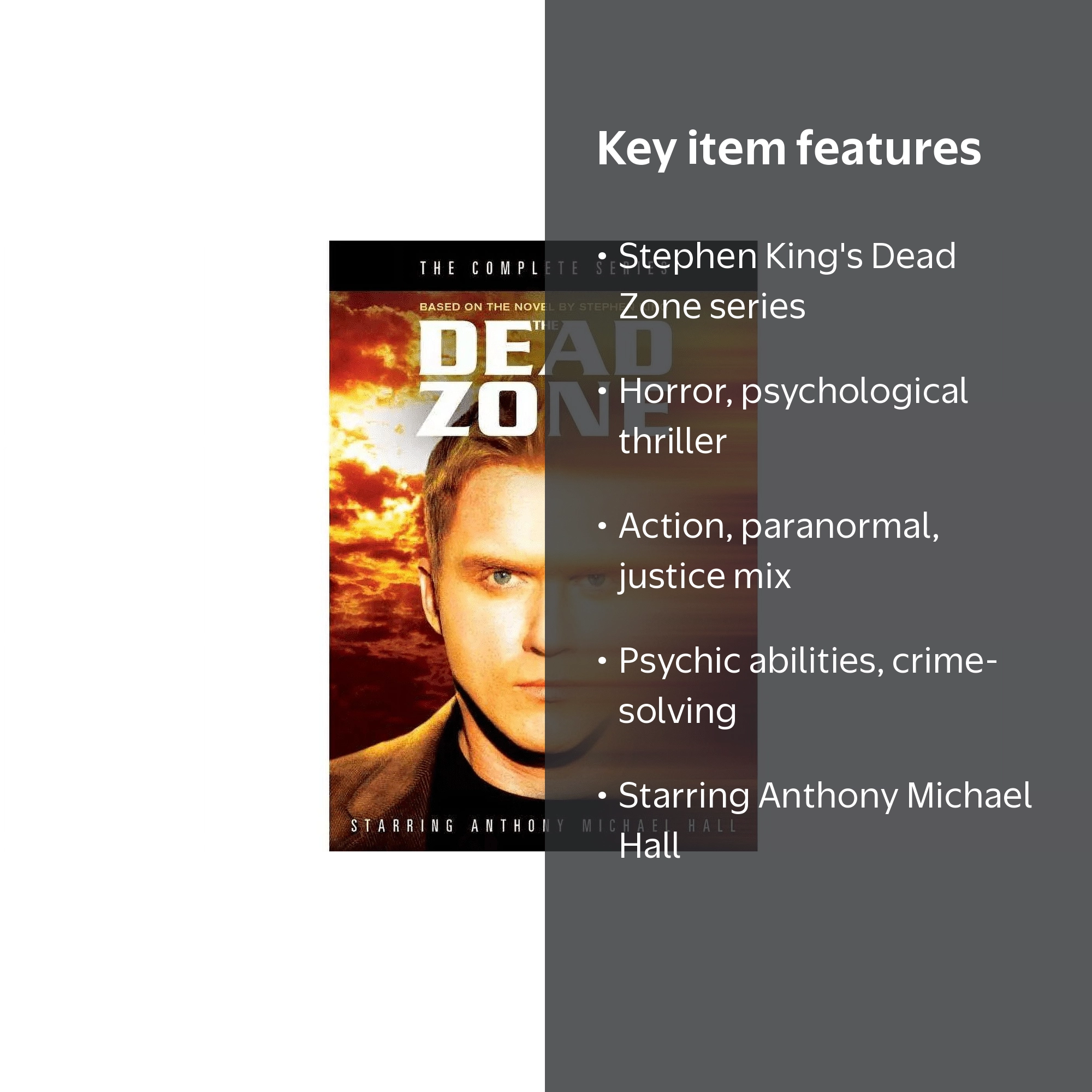Stephen King's The Dead Zone: Complete TV Show Seasons (DVD