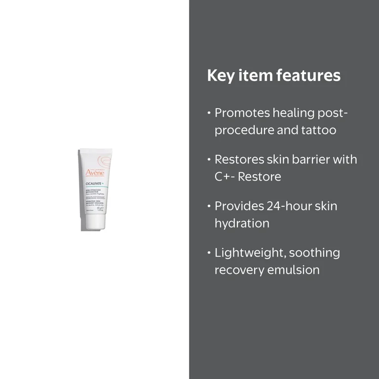 Avene Cicalfate+ Hydrating Skin Recovery Emulsion 1.3 fl oz
