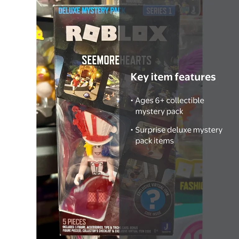 Roblox Series 1 Seemorehearts Deluxe Mystery Pack - Walmart.com