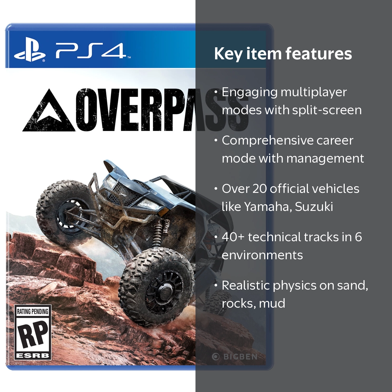 Overpass, Maximum Games, PlayStation 4, 814290015121 - Walmart.com