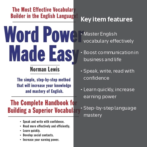 Word Power Made Easy: The Complete Handbook for Building a