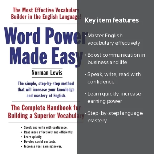 Word Power Made Easy: The Complete Handbook for Building a