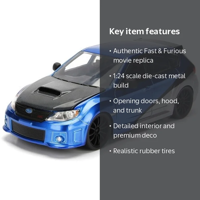 Fast and the Furious, Brian's Subaru Impreza WRX STI Model