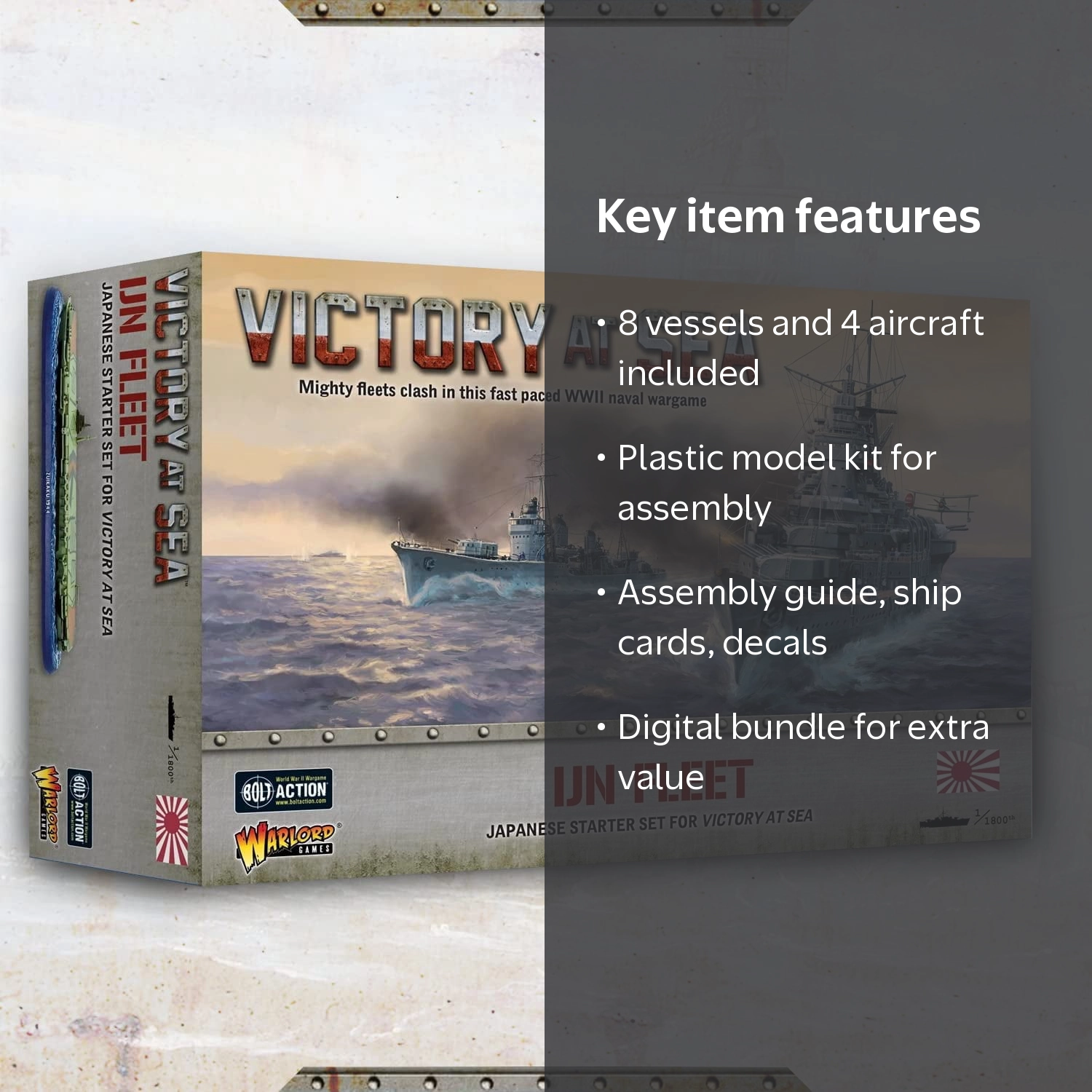 Wargames Delivered - Victory at Sea – IJN Fleet WW2 Action Figures