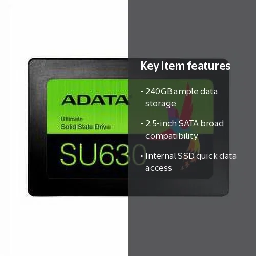 ADATA 240GB Solid State Drive (SSD), 2.5 SATA SU630 - ASU630SS