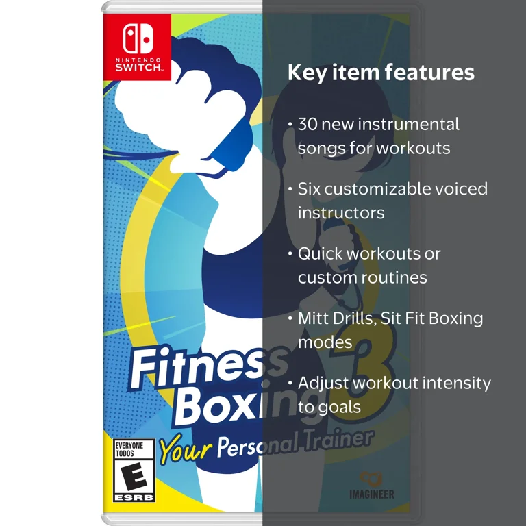 Fit Boxing3&SD256GB付きNintendo Switch有機EL Nintendo Fitness Boxing 3: Your Personal Trainer, Virtual
