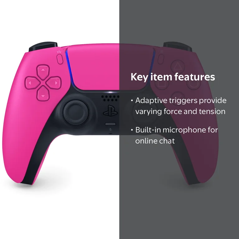 Sony PlayStation PS5 DualSense Wireless Controller - Nova Pink