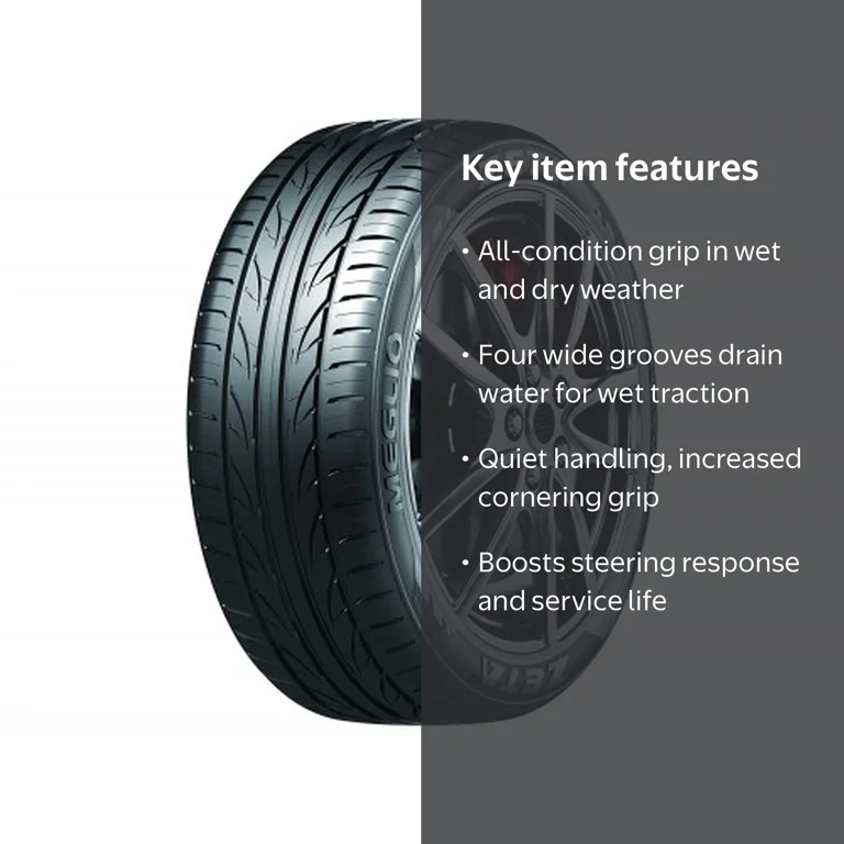ZETA Meglio All-Season 215/55R17 Tire - Stability - Walmart.com