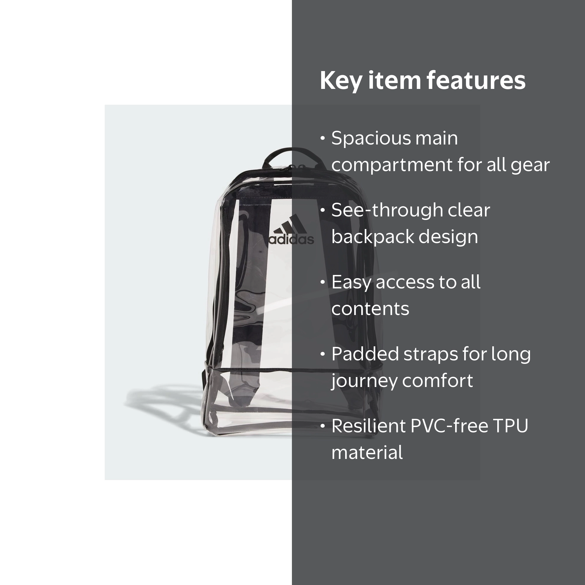adidas backpack black and white adidas Classic 3-Stripes Horizontal Backpack