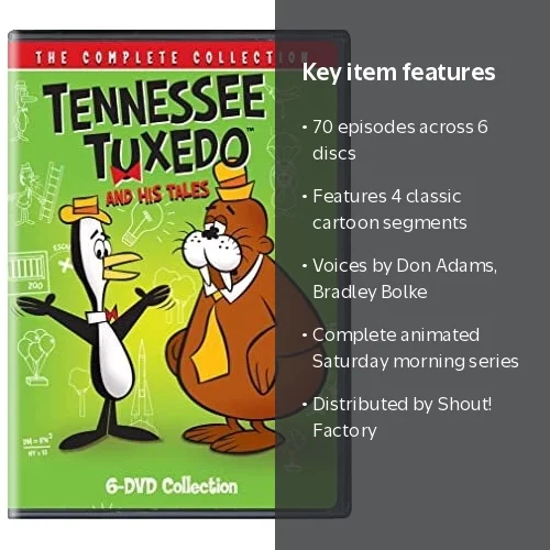 Tennessee Tuxedo and His Tales: The Complete Collection - Walmart.com