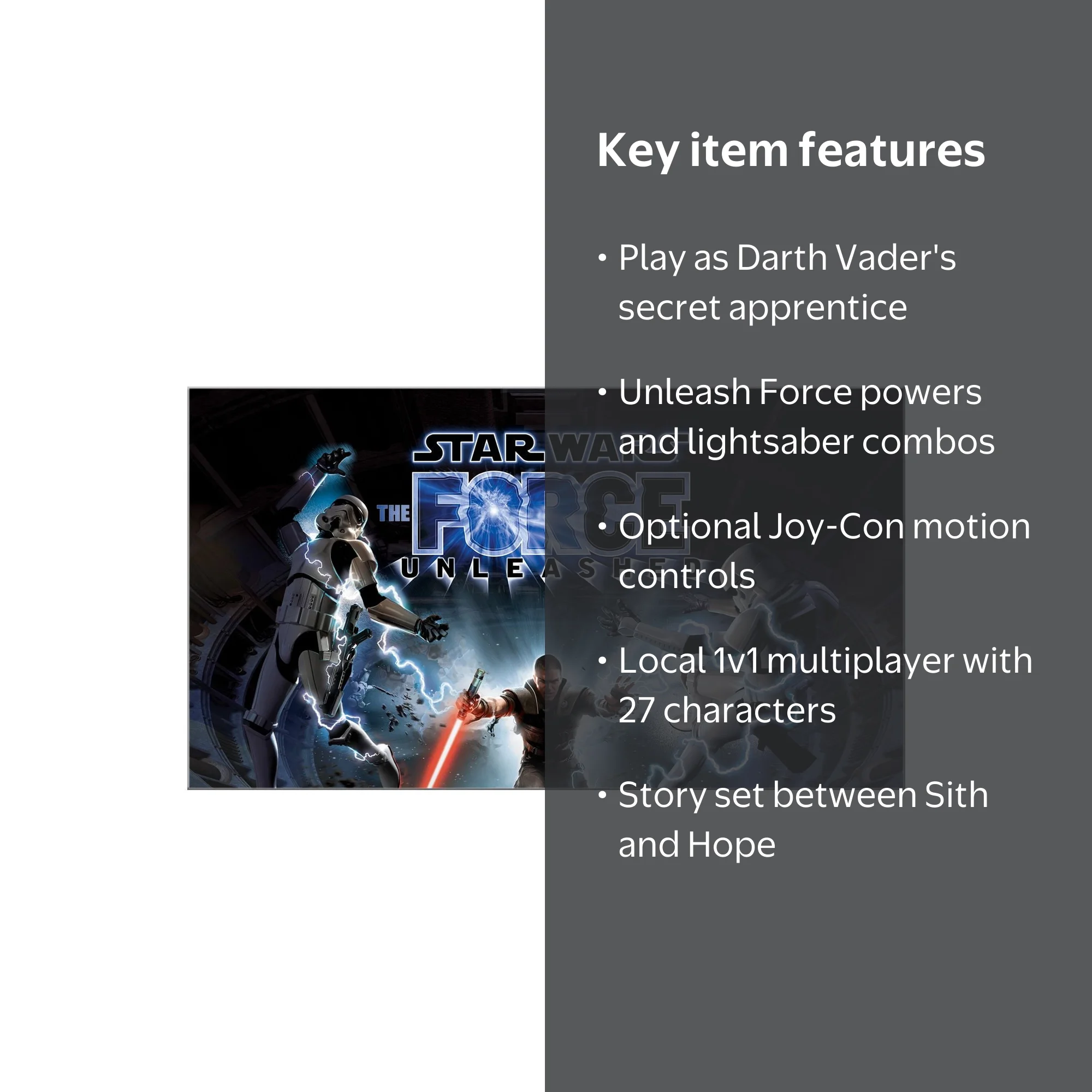 STAR WARS: The Force Unleashed - Nintendo Switch [Digital