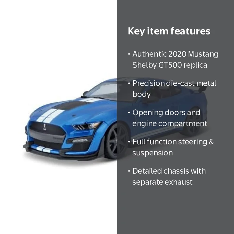 Maisto, Special Edition 2020 Mustang Shelby GT500, Die-Cast Model
