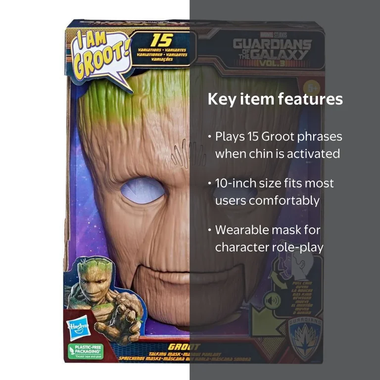Hasbro Marvel Guardians of the Galaxy Groot Talking Mask, Role